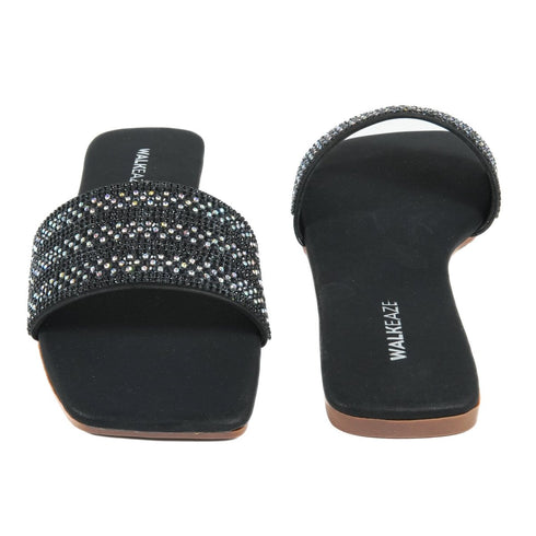 Women Formal Slippers - 40881S - Slippers - Walkeaze